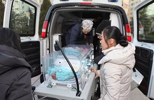 柯坪县妇婴监护型护送